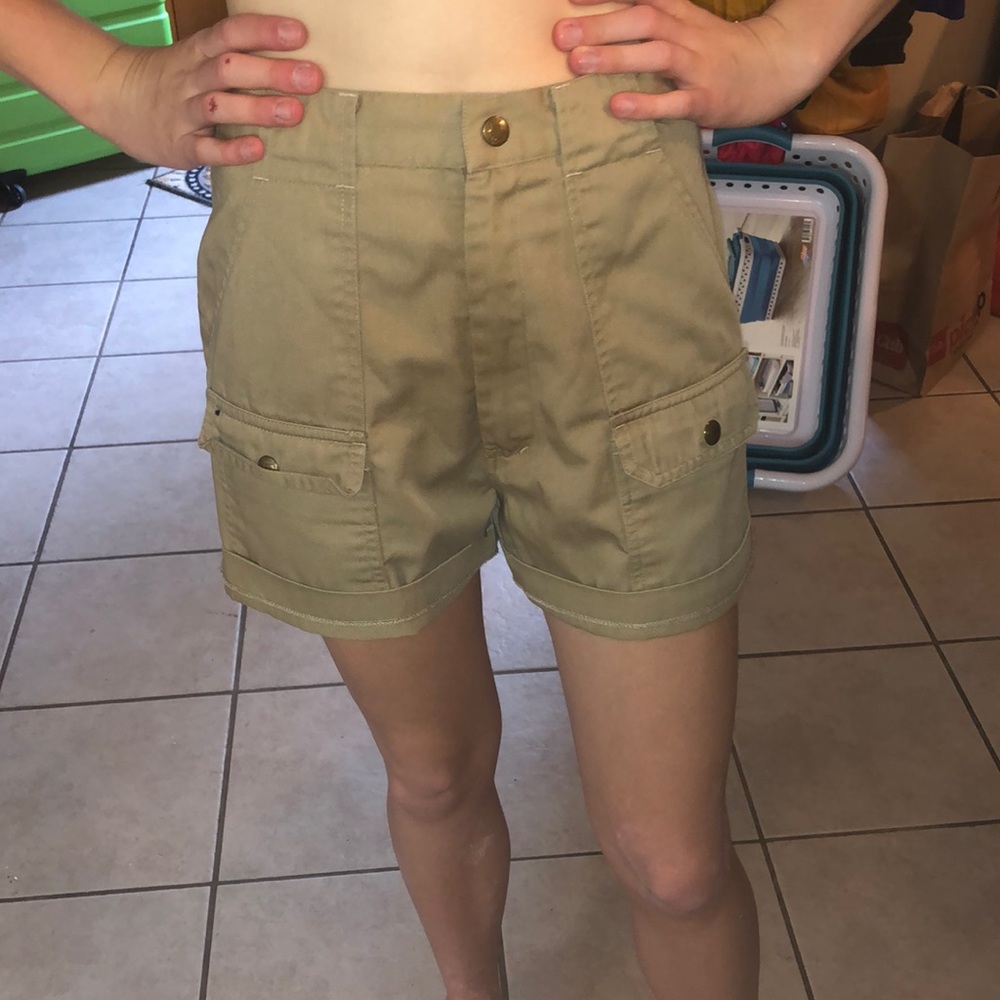 Tan shorts
